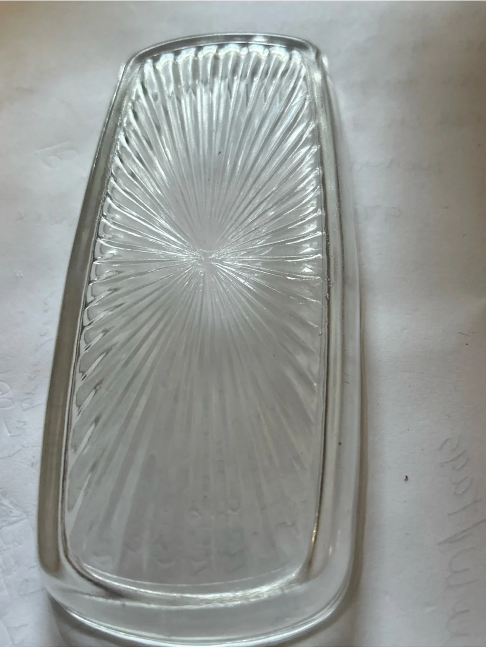 Vintage FB Rogers Silverplate Butter Dish with Glass Insert